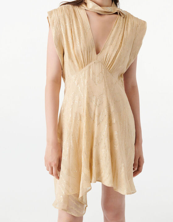 LEVEN CREW-NECK DRESS